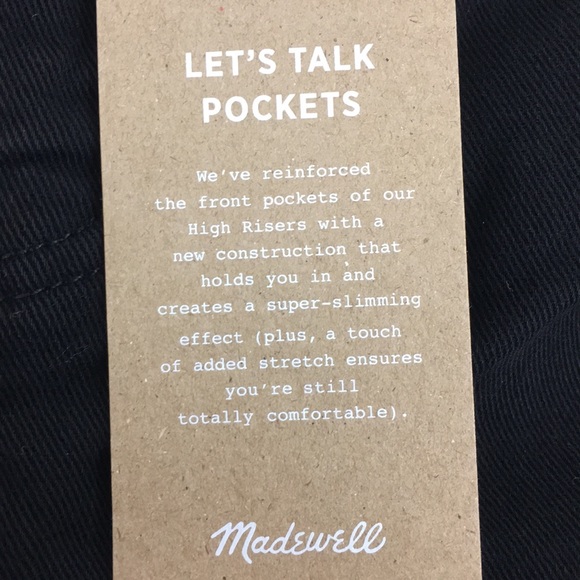 Madewell NWT Black High Rise Skinny Jeans Sz 27 - Picture 7 of 12